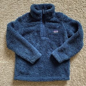 Kids Patagonia half zip sweater. Navy blue size XS 5-6